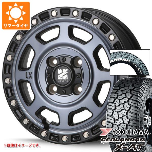 ハスラー用 サマータイヤ ヨコハマ ジオランダー X AT G016 175/80R14 99/98N LT ホワイトレター G016A MLJ エクストリームJ XJ07 4.5 14 :xj07gbmk 40991 s861058zk:タイヤ1番