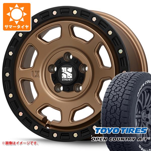 ジープ ラングラー JK/JL系用 サマータイヤ トーヨー オープンカントリー A/T3 LT285/70R17 116/113Q ホワイトレター MLJ エクストリームJ XJ07 :xj07mbw 41271 j27121p:タイヤ1番