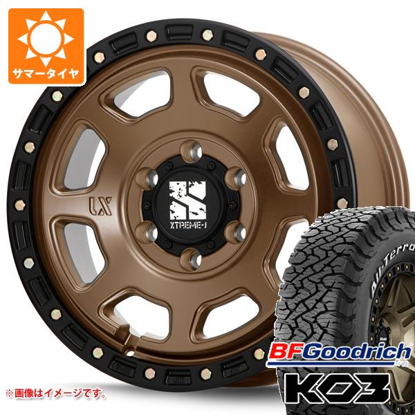 ハイラックスサーフ215系用 サマータイヤ BFグッドリッチ オールテレーンT/A KO3 LT265/65R17 116/113S ホワイトレター MLJ エクストリームJ XJ07 8.0-17