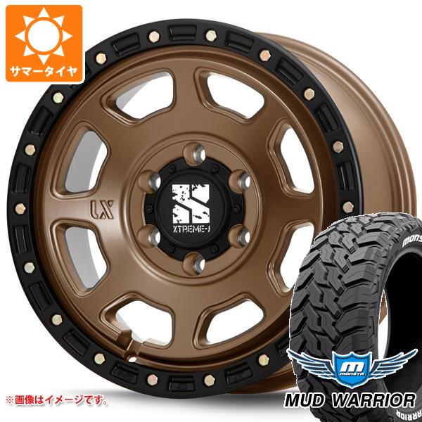 サマータイヤ 265/70R17 121/118Q モンスタ マッドウォーリアー ホワイトレター MLJ エクストリームJ XJ07 8.0-17