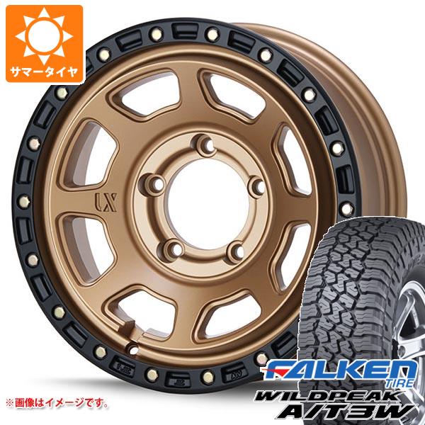 5本セット スズキ ジムニーノマド JC74W用 サマータイヤ ファルケン ワイルドピーク A/T3W 235/70R16 109T XL MLJ エクストリームJ XJ07 6.0-16