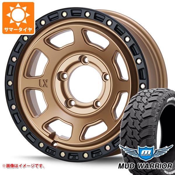 MLJ - 5本仕かける スズキ ジムニーノマド JC74W用 炎節タイア モンスタ マッドウォーリアー LT235/70R16 104/101Q 白いこと水茎の跡 エクストリームJ XJ07 6.0-16