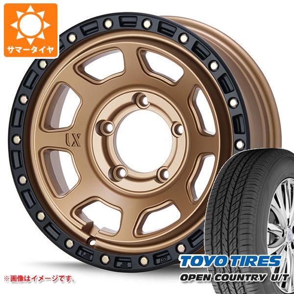 5本セット ジムニーシエラ JB74W用 サマータイヤ トーヨー オープンカントリー U/T 215/70R16 100H MLJ エクストリームJ XJ07 6.0 16 :xj07mbs 28545 s86770zk 5:タイヤ1番