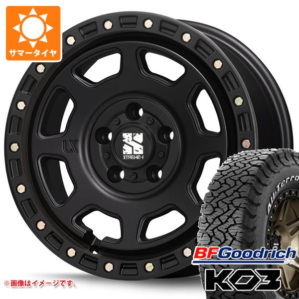 ジープ ラングラー JK/JL系用 2026年製 サマータイヤ BFグッドリッチ オールテレーンT/A KO3 LT265/70R17 118/115S ホワイトレター MLJ エクストリームJ XJ07
