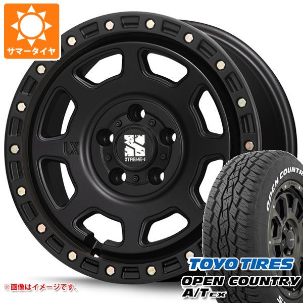 サマータイヤ 225/65R17 102H トーヨー オープンカントリー A/T EX ホワイトレター MLJ エクストリームJ XJ07 8.0-17｜tire1ban