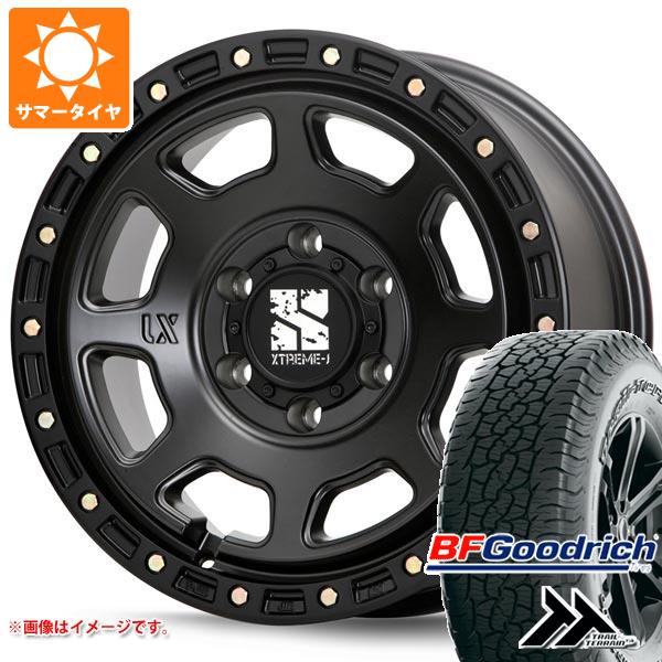 MLJ - ハイラックスサーフ215系用 夏場タイア BF好ましい一財産 トレールテレーンT/A 265/65R17 112T アウトラインホワイトレター エクストリームJ XJ07 8.0-17