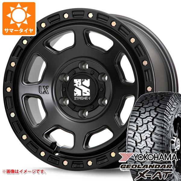 ハイエース 200系用 2024年製 サマータイヤ ヨコハマ ジオランダー X AT G016 LT215/70R16 100/97Q ブラックレター MLJ エクストリームJ XJ07 6.5 16 :xj07sbh 36857 t80971yt:タイヤ1番