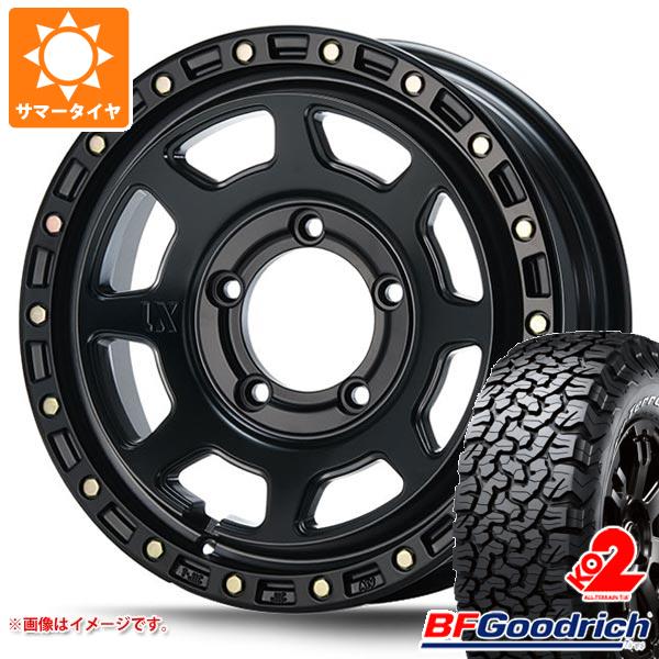 5本セット ジムニーシエラ JB74W用 サマータイヤ BFグッドリッチ オールテレーンT/A KO2 LT225/70R16 102/99R ホワイトレター MLJ エクストリームJ XJ07 6.0 16 :xj07sbs 21573 s861006zk 5:タイヤ1番