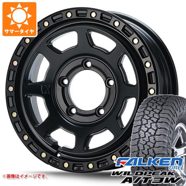 5本セット ジムニーシエラ JB74W用 サマータイヤ ファルケン ワイルドピーク A/T3W 235/70R16 109T XL MLJ エクストリームJ XJ07 6.0 16 :xj07sbs 31878 s861007zk 5:タイヤ1番