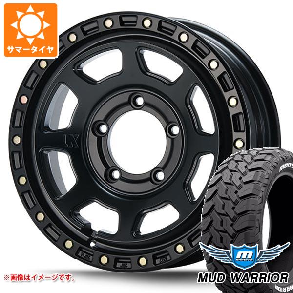 5本セット ジムニーシエラ JB74W用 サマータイヤ モンスタ マッドウォーリアー LT215/70R16 107/105Q ホワイトレター MLJ エクストリームJ XJ07 6.0 16 :xj07sbs 34780 s86770zk 5:タイヤ1番