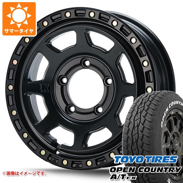 5本セット ジムニーシエラ JB74W用 サマータイヤ トーヨー オープンカントリー A/T EX 215/70R16 100H アウトサイドホワイトレター エクストリームJ XJ07 6.0 16 :xj07sbs 36841 s86770zk 5:タイヤ1番