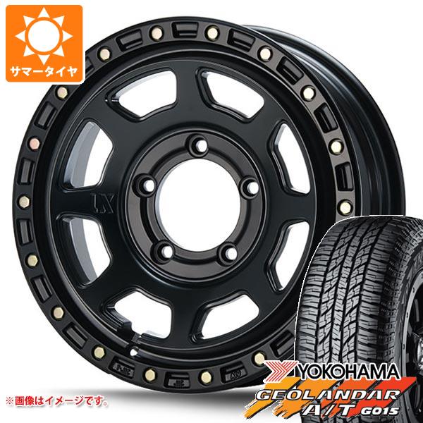 5本セット ジムニーシエラ JB74W用 サマータイヤ ヨコハマ ジオランダー A/T G015 225/70R16 103H ブラックレター MLJ エクストリームJ XJ07 6.0 16 :xj07sbs 22934 s861006zk 5:タイヤ1番