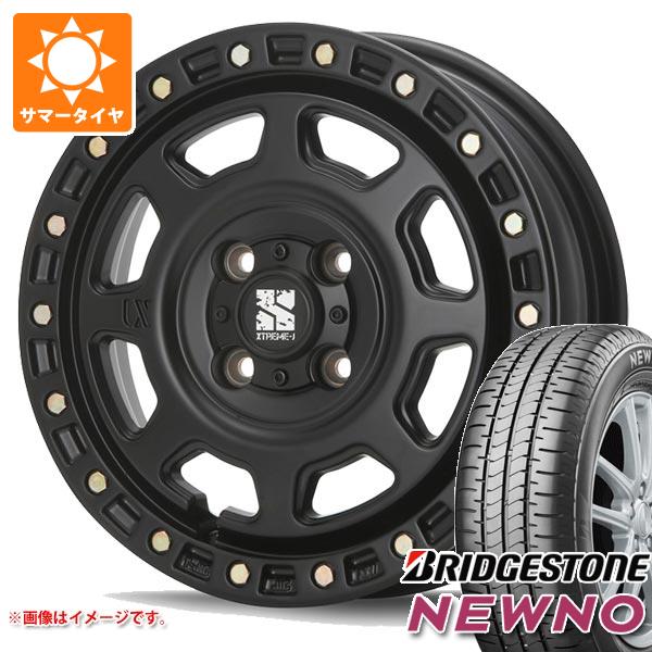 エブリイワゴン DA17W用 2024年製 サマータイヤ ブリヂストン ニューノ 165/60R14 75H MLJ エクストリームJ XJ07 4.5 14 :xj07sbk 40017 s86766zk:タイヤ1番