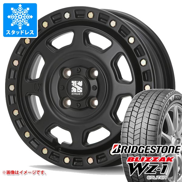 スズキ ハスラー用 スタッドレス ブリヂストン ブリザック WZ-1 165/70R14 81Q MLJ エクストリームJ XJ07