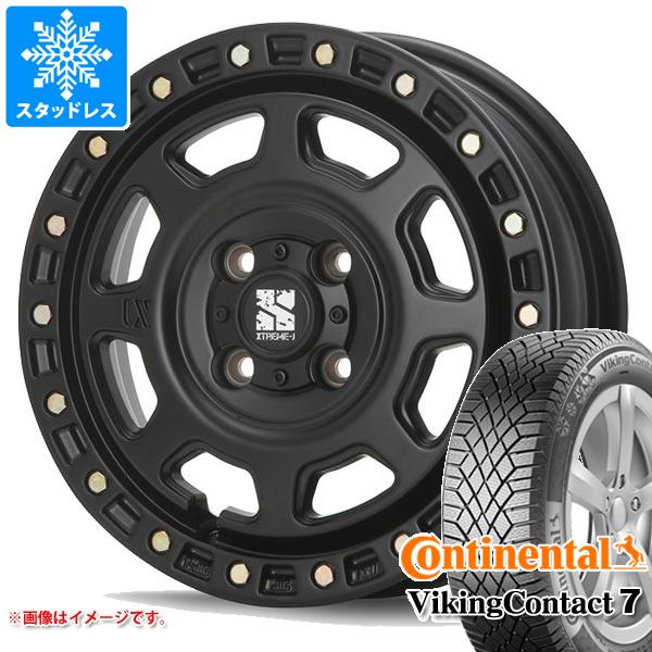 スタッドレスタイヤ コンチネンタル バイキングコンタクト7 155/65R14 75T MLJ エクストリームJ XJ07 4.5 14 : xj07sbk 30951 : タイヤ1番