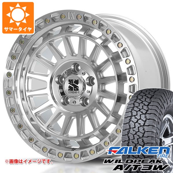 MLJ - ジープ ラングラー JK/JL系用 朱夏タイア ファルケン ワイルドピーク A/T3W LT265/70R17 121/118R エクストリームJ XJ08 車、バイク、自転車-夏タイヤ、ホイールセット-タイヤ、ホイール