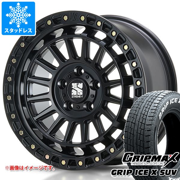 トヨタ RAV4 50系用 スタッドレス グリップマックス グリップアイスエックス SUV 225/70R16 103Q ホワイトレター MLJ エクストリームJ XJ08