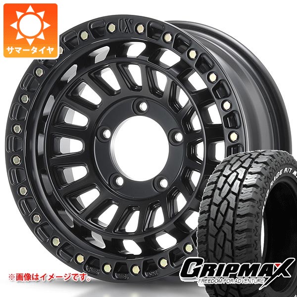 5本セット スズキ ジムニー JB64W用 サマータイヤ グリップマックス マッドレイジ R/T MAX LT215/70R16 100/97R ホワイトレター エクストリームJ XJ08 5.5-16