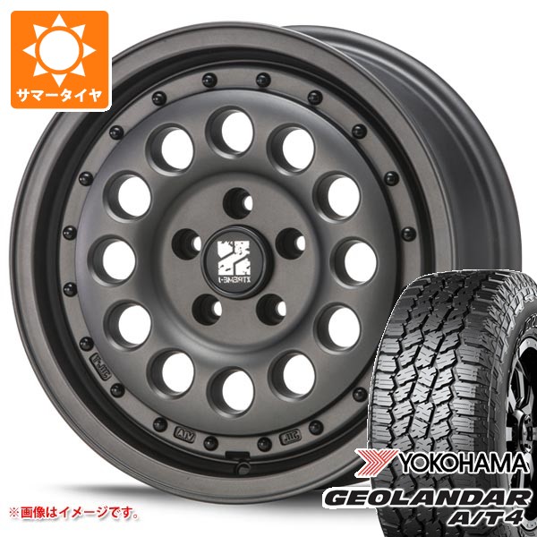 MLJ - マツダ CX-5 KE/KF系用 炎節タイア ヨコハマ ジオランダー A/T4 G018 235/70R16 106T アウトラインホワイトレター エクストリームJ ラギッド 6.5-16
