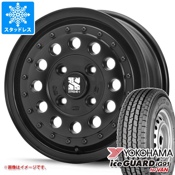 トヨタ タウンエース バン 400系後期用 スタッドレス ヨコハマ アイスガード iG91 バン 165/80R14 97/95N MLJ エクストリームJ ラギッド
