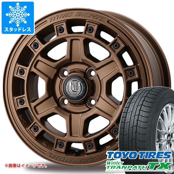 ダイハツ タフト LA900系用 スタッドレス トーヨー ウィンタートランパス TX 165/65R15 81Q インターミラノ マッドバーン XR-710C