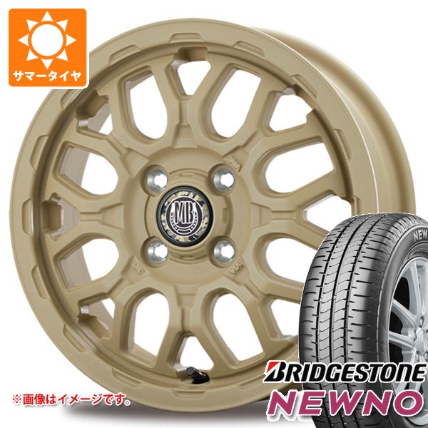 2026年製 サマータイヤ 155/65R14 75H ブリヂストン ニューノ インターミラノ マッドバーン XR-800M ME 4.5-14