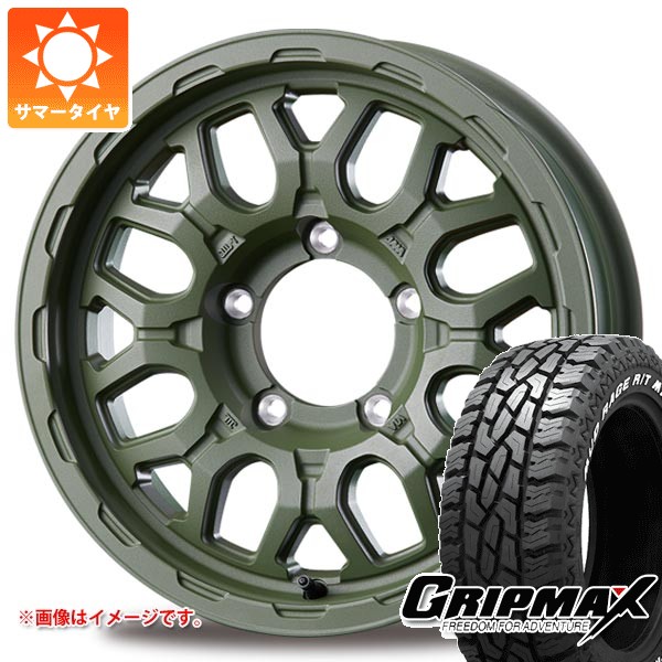 5本セット スズキ ジムニー用 サマータイヤ グリップマックス マッドレイジ R/T MAX 175/80R16 91Q ホワイトレター XR-800M ME 5.5-16