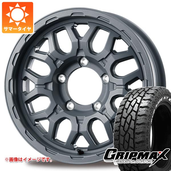 5本セット スズキ ジムニー用 サマータイヤ グリップマックス マッドレイジ R/T MAX 175/80R16 91Q ホワイトレター XR-800M ME 5.5-16