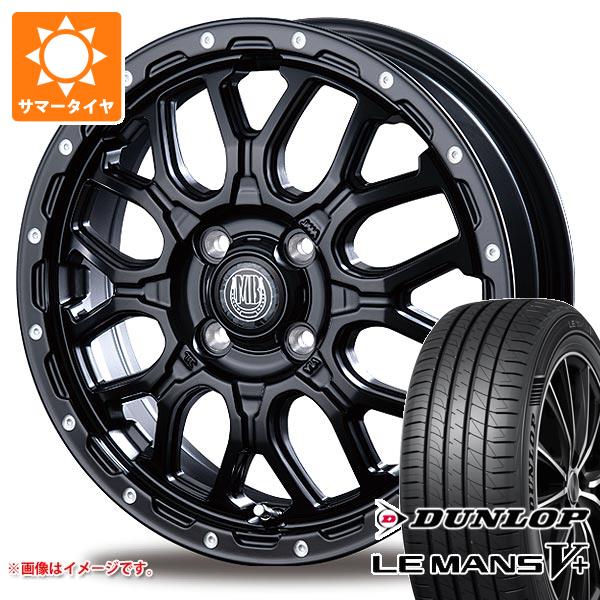 アトレーワゴン S300系用 サマータイヤ ダンロップ ルマン5 LM5+ 165/60R15 77H インターミラノ マッドバーン XR-800M 4.5-15
