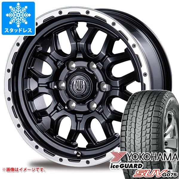 トヨタ ハイエース 200系用 スタッドレス ヨコハマ アイスガード SUV G075 215/65R16C 109/107Q インターミラノ マッドバーン XR-800M
