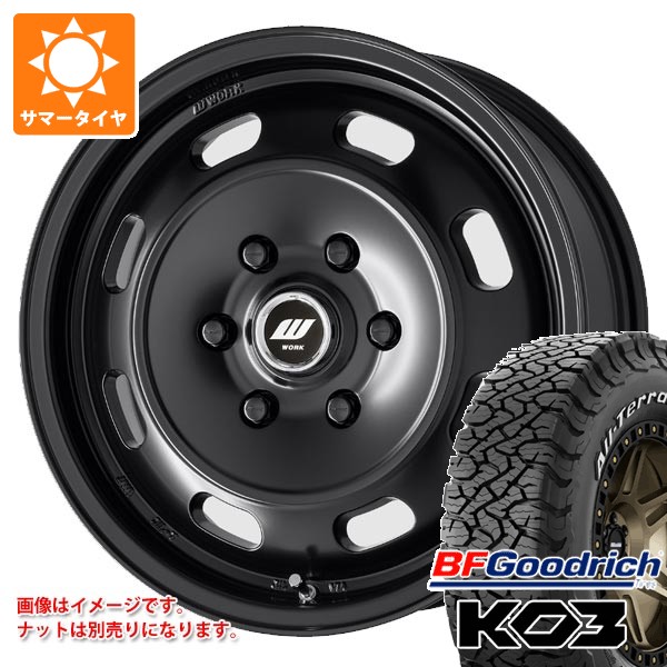 WORK ニッサン NV350キャラバン E26用 サマータイヤ BFグッドリッチ 
