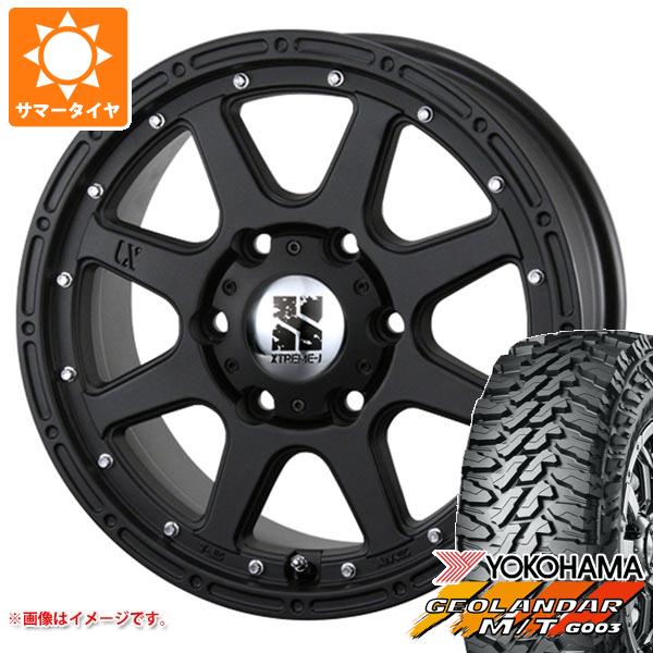 MLJ - 5本仕かける FJクルーザー 10系用 2026年製 炎節タイア ヨコハマ ジオランダー M/T G003 LT285/70R17 121/118Q  エクストリームJ 7.5-17