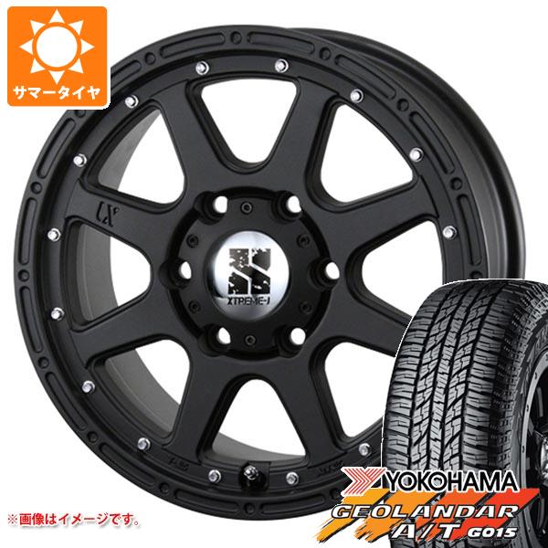 5本セット FJクルーザー 10系用 サマータイヤ ヨコハマ ジオランダー A/T G015 LT285/70R17 121/118S アウトラインホワイトレター MLJ エクストリームJ 7.5 17 :xtremej 25576 t801005yt 5:タイヤ1番