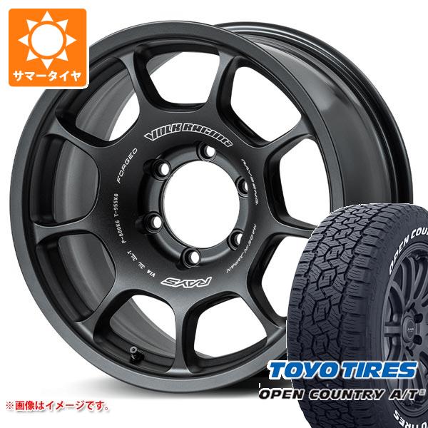 RAYS - トヨタ 地びたクルーザー250用 朱夏タイア トゥーヨー 開けひろげカントリー A/T3 265/70R18 116H 白いこと雁の使い レイズ ボルクレーシング ZE40X 8.5-18 夏タイヤ、ホイールセット-自動車