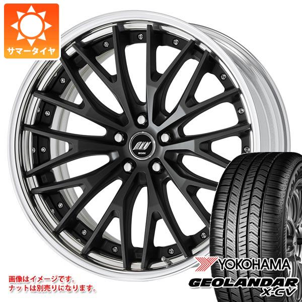 サマータイヤ 265/45R21 104W ヨコハマ ジオランダー X CV G057 ワーク ジースト STX 9.0 21 :zeastx 32342:タイヤ1番