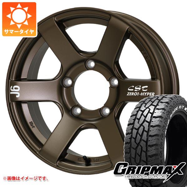 5本セット ジムニー用 サマータイヤ グリップマックス マッドレイジ R/T MAX 175/80R16 91S ホワイトレター ドゥオール CST ゼロワンハイパー J6 5.5 16 :zh6brj 36497 s86740zk 5:タイヤ1番