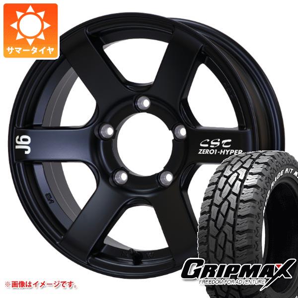 5本セット ジムニー用 サマータイヤ グリップマックス マッドレイジ R/T MAX 175/80R16 91S ホワイトレター ドゥオール CST ゼロワンハイパー J6 5.5 16 :zh6fbj 36497 s86740zk 5:タイヤ1番