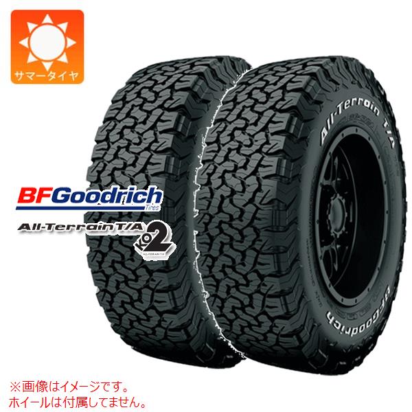 2本 サマータイヤ 295 75R16 128 125R BFグッドリッチ オールテレーンT A KO2 ホワイトレター All-Terrain T A KO2