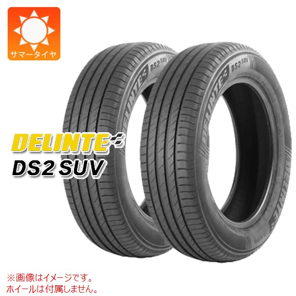 2本 サマータイヤ 225/60R18 104V XL デリンテ DS2 SUV DS2 SUV