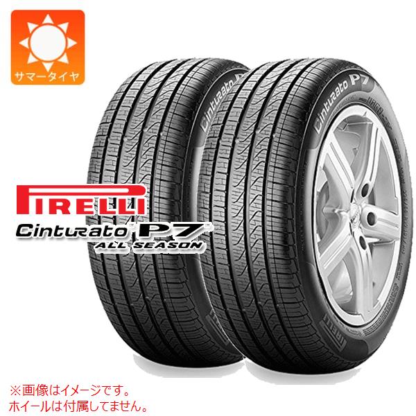2本 サマータイヤ 225/45R19 96H XL ピレリ チントゥラート P7 オール 