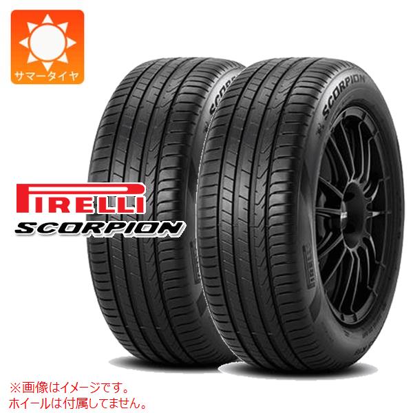 かわいい！ 2本 サマータイヤ 255 45R19 100V ピレリ スコーピオン