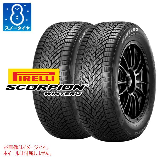 2本 スノータイヤ 295/35R22 108V XL ピレリ スコーピオン ウィンター2 NE0 ポルシェ承認 elt 電気自動車用 SCORPION WINTER2