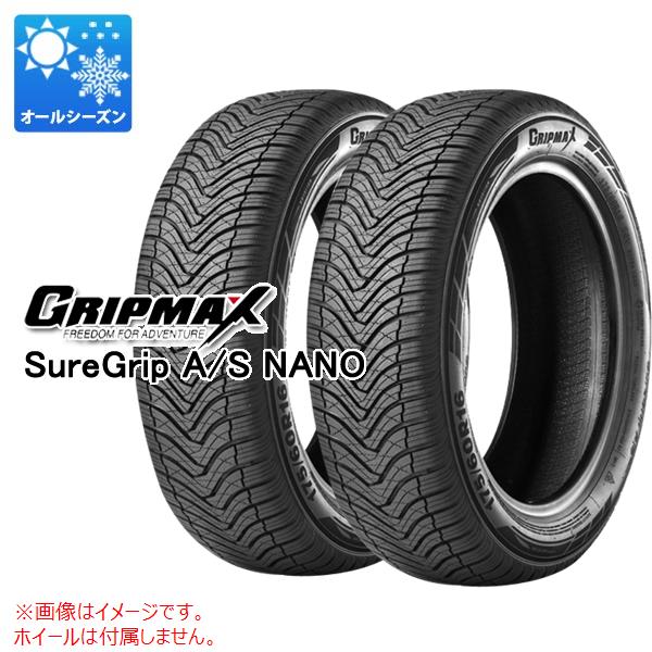 2本 オールシーズン 175/60R16 86V XL グリップマックス シュアグリップ A/Sナノ SureGrip A/S NANO :40771 2:タイヤ1番