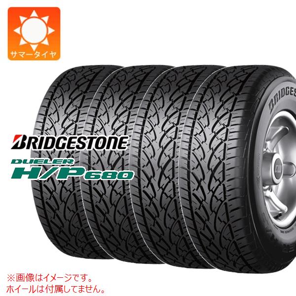 4本 サマータイヤ 265/60R18 109H ブリヂストン デューラー H/P680 DUELER H/P680｜tire1ban