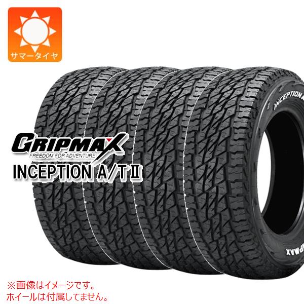 4本 サマータイヤ 175/80R16 92S グリップマックス インセプション A/T2 ホワイトレター INCEPTION A/T2｜tire1ban