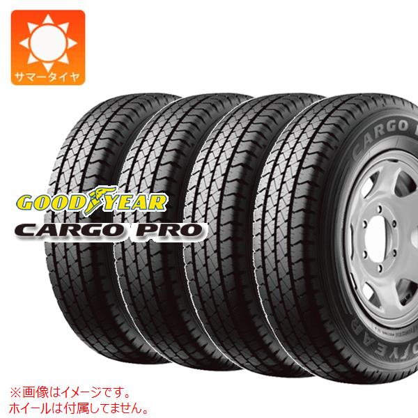 4本 サマータイヤ 155/80R12 83/81N グッドイヤー カーゴ プロ (155R12 6PR相当) CARGO PRO バン/トラック用｜tire1ban