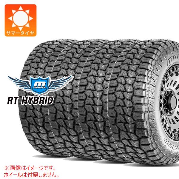 4本 サマータイヤ 265/60R18 119/116Q LT モンスタ RTハイブリッド ブラックレター RT HYBRID