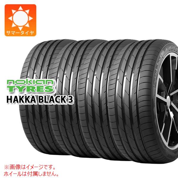 4本 サマータイヤ 245/45R19 102Y XL ノキアン ハッカ ブラック3 HAKKA BLACK 3 : 42171 4 : タイヤ1番