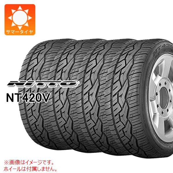 4本 サマータイヤ 295/35R24 110H ニットー NT420V NT420V[個人宅配送/後払決済不可] :40741 4:タイヤ1番