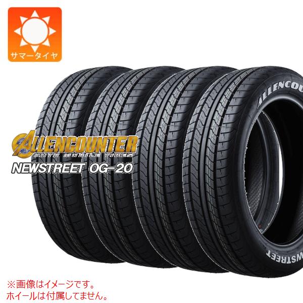 4本 【数量限定特価】 サマータイヤ 225/50R18 107/105T オーレンカウンター ニューストリート OG-20 ホワイトレター｜tire1ban